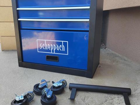 Scheppach műhelykocsi 120 kg teherbírással, ingyenes szállítással