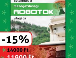Könyvrendelés – Betekintés a mezőgazdasági robotok világába 15% kedvezménnyel