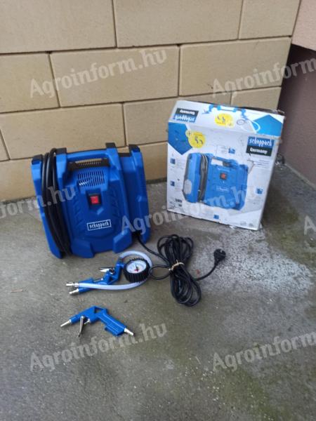 Scheppach Air Force 7 táskakompresszor tartozékokkal, ingyenes szállítással