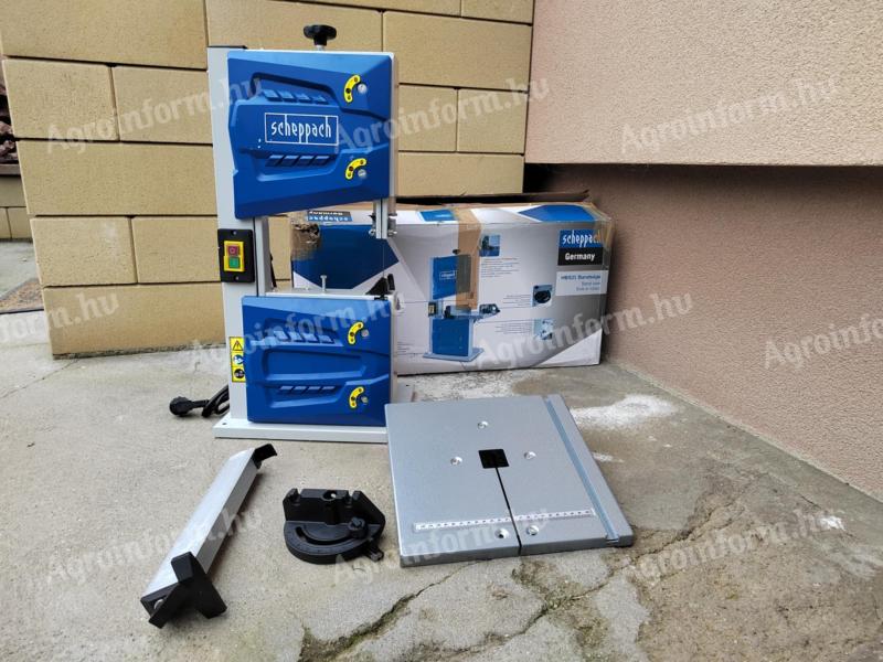 Scheppach HBS 25 szalagfűrész fűrészgép akár csont vágására is, ingyenes szállítással