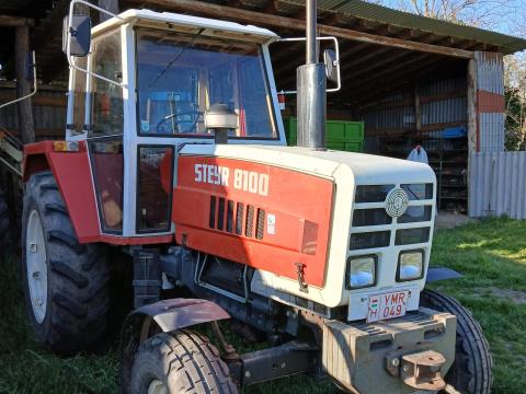 Steyr 8100 traktor eladó kitűnő állapotban Steyr 8100 traktor eladó kitűnő állapotban