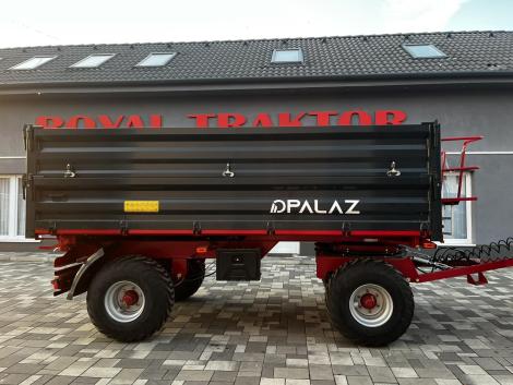 Palaz 6t kéttengelyes pótkocsi - kedvező áron - csak a Royal Traktornál