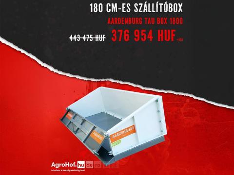AGROHOF BLACK FRIDAY AKCIÓ! Szállítóbox, szállítóláda 180 cm (kapacitás: 1000 kg) / Tau Box M 1800