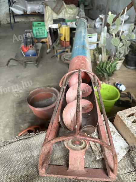 Terményfelhordó csiga 6m,  380V,  jó állapotban eladó