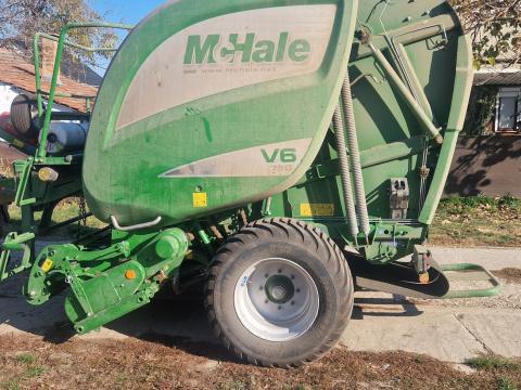 McHale V6750 keveset használt szeletelős bálázó eladó McHale V6750 keveset használt szeletelős bálázó eladó