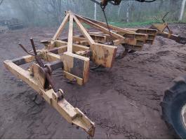 9 késes gruber talajlazító,  5 késes mélylezítóvá alakítható