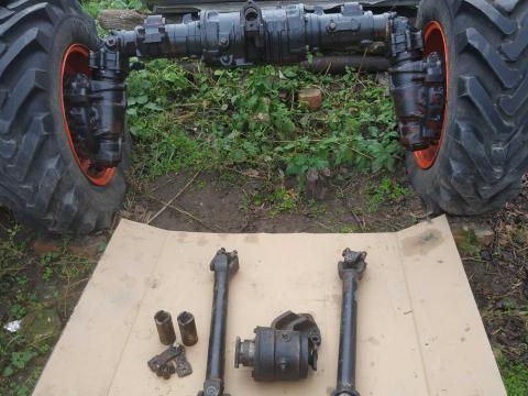 MTZ elsőhíd kerekekkel