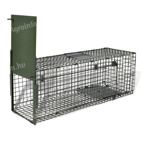 Professzionális élvefogó nyestcsapda 80x25x30cm