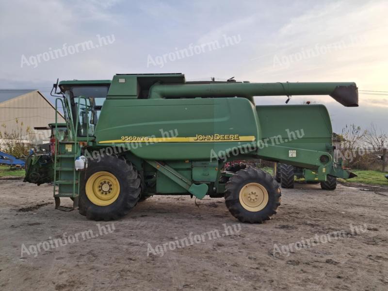 Eladó John Deere WTS 9560 kombájn azonnal munkára fogható állapotban