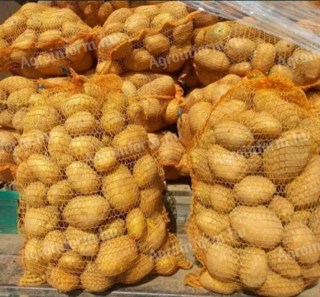 Sárga étkezési burgonya 15 kg zsákokban