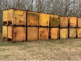 Terménytároló konténer