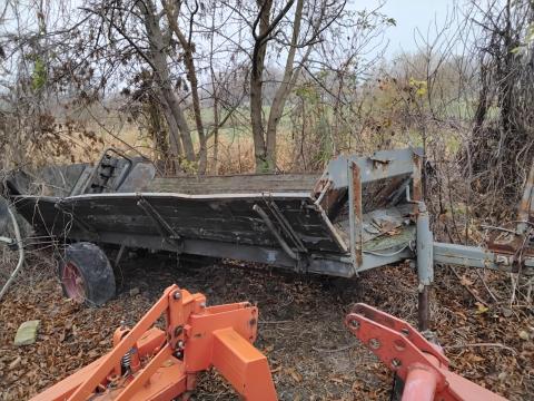 Eicher 2, 5tonnás trágyaszóró