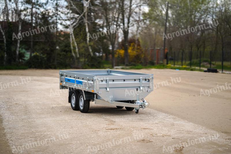 Új 3m-es alsókerekes (750kg-os) utánfutó 833.000 Ft helyett bruttó 783.000 Ft