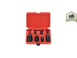 Genius adapter készlet légkulcshoz, 1/4"-tól 1"-ig, 8 darabos