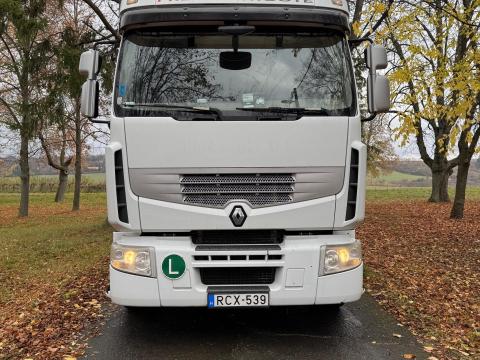 Renault Prémium PRC3C-WIELTON 460DXIEEV 6x2 + Thermo King T800R hűtős, dobozos, emelőhátfalas teherautó kevés kilométerrel, friss műszakival, megkímélt állapotban eladó Renault Prémium PRC3C-WIELTON 460DXIEEV 6x2 + Thermo King T800R hűtős, dobozos, emelőhátfalas teherautó kevés kilométerrel, friss műszakival, megkímélt állapotban eladó