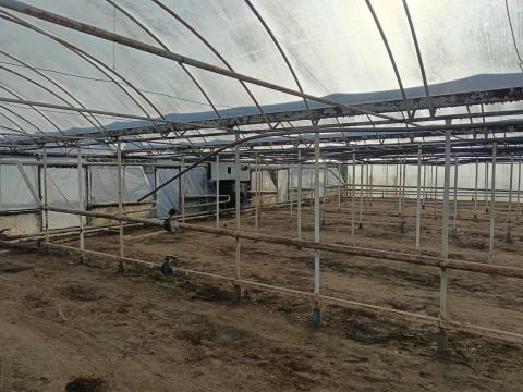 Fólia váz és kazán befúvó rendszerrel Fólia váz és kazán befúvó rendszerrel