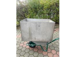 450 L rozsdamentes kád eladó