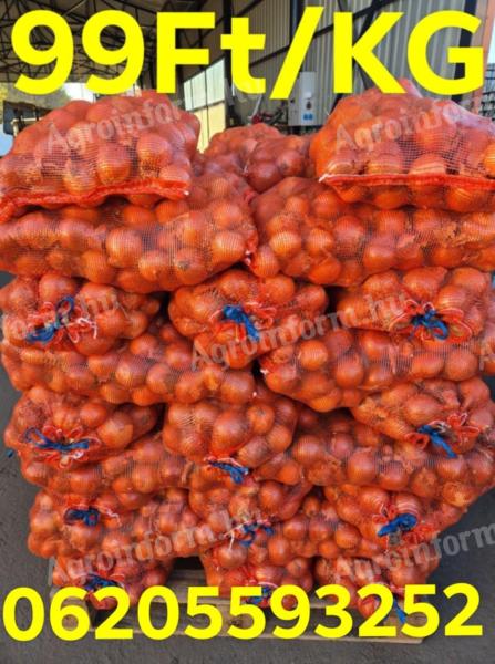 Vöröshagyma extra minőségű