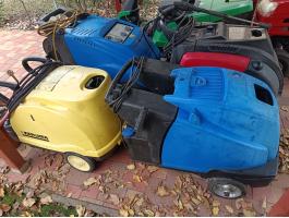 Melegvizes mosó eladó, 160-200 bár, szervizelve