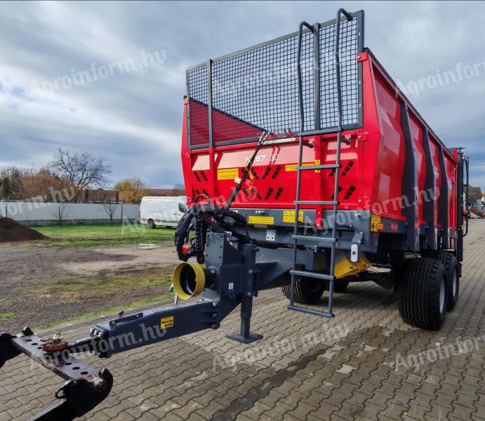 Metal-Fach Hornet N267 8t vertikális 2 tépőhengerrel