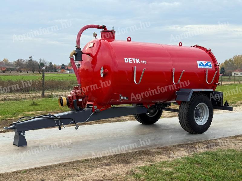 DETK 5000 Detk 115 szippantó víz szállító tartálykocsi