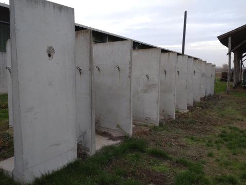 L alakú betonelemek eladók