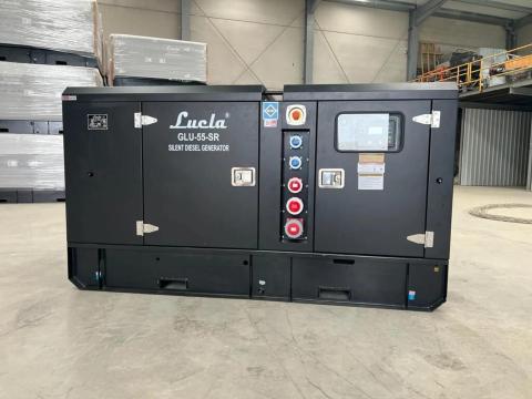 Diesel generátor eladó: Lucla GLU-55-SR, 163 üzemórával