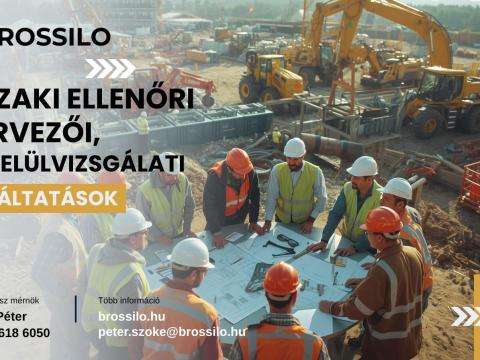 Brossilo - Műszaki ellenőrzés és tervezői tervfelülvizsgálat profi kezekben