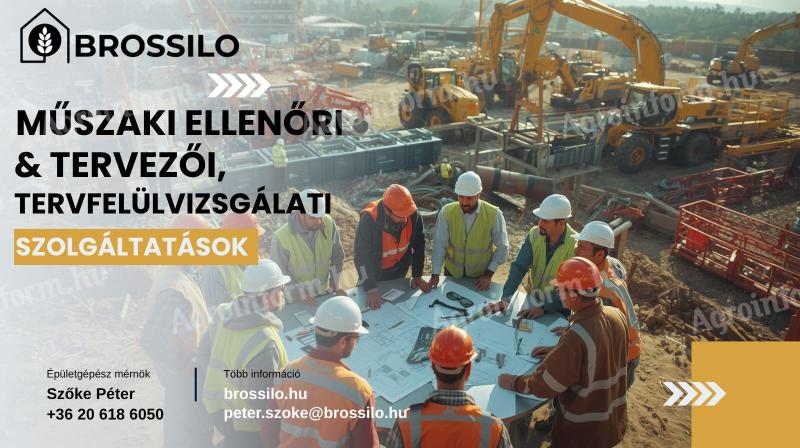 Brossilo - Műszaki ellenőrzés és tervezői tervfelülvizsgálat profi kezekben
