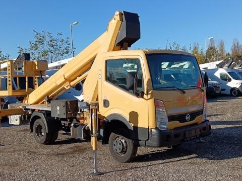 Nissan Cabstar Ruthmann TB270 - 27 m - 230 kg teherbírású haszongépjármű eladó Nissan Cabstar Ruthmann TB270 - 27 m - 230 kg teherbírású haszongépjármű eladó