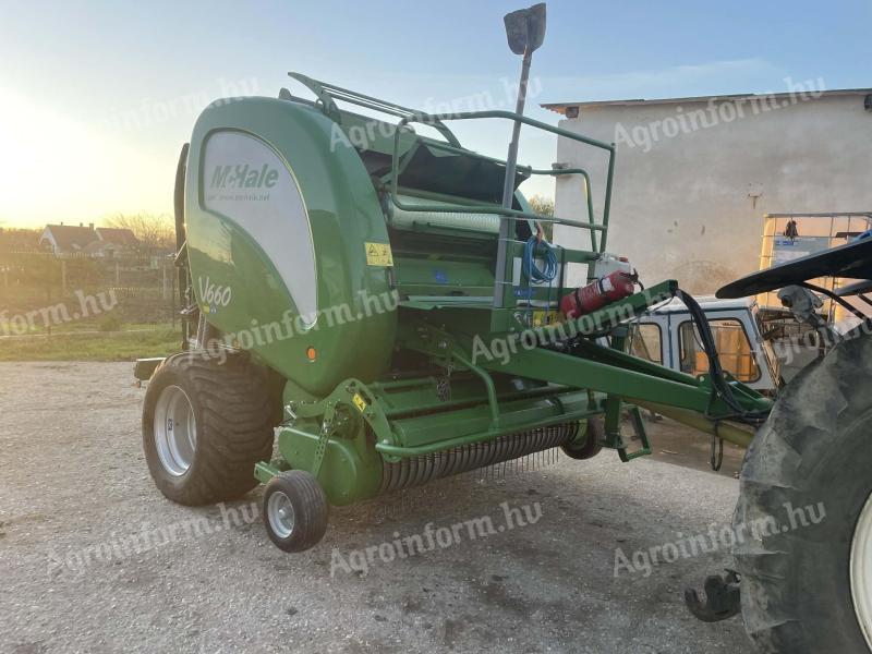 McHale V660 körbálázó eladó jó állapotban