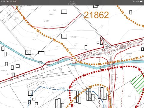 Etyeki szántóföld eladó sarok telken, panorámás kilátással