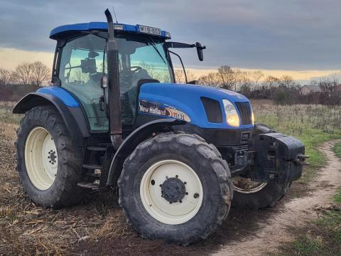 New Holland TS135A traktor eladó, full felszereltség, családi gazdaságból