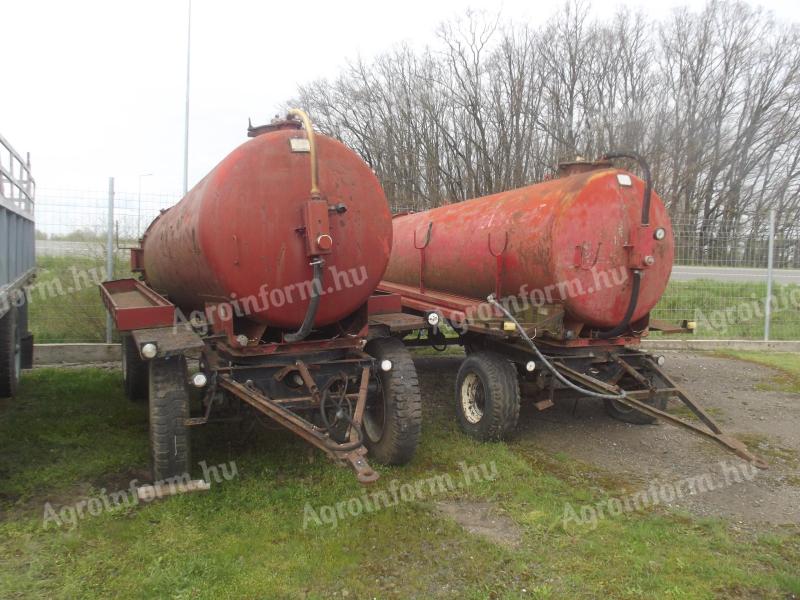 Detk 5 m3-es szippantók eladóak