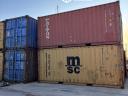 20' DC használt tengeri raktárkonténerek eladók