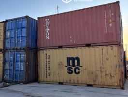 20' DC használt tengeri raktárkonténerek eladók