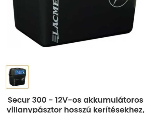 Lacme secur 300 akkumulátoros vilanypásztor