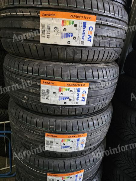 225/50R17 CEAT SPORT 98V XL (Pirelli termék) új nyári gumi akció