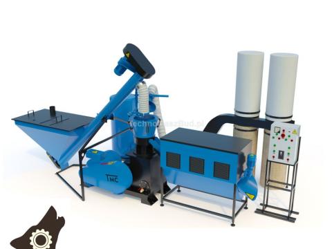 TechnomaszBud LDG-2000 Kombi pelletgyártósor gépek Black Friday akcióban eladók