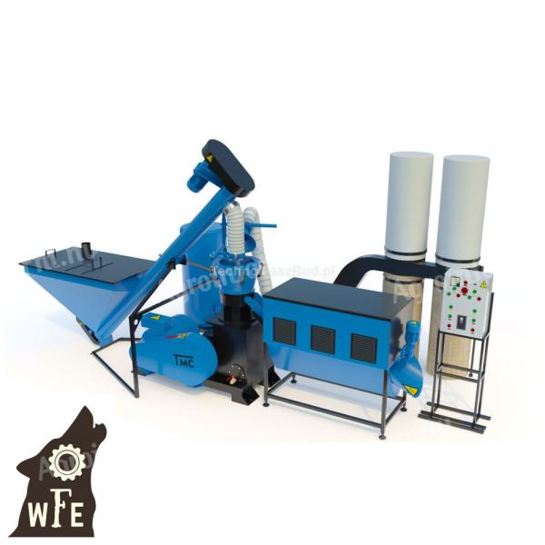 TechnomaszBud LDG-2000 Kombi pelletgyártósor gépek Black Friday akcióban eladók