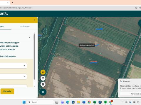 Termőföld eladó Ilk községben