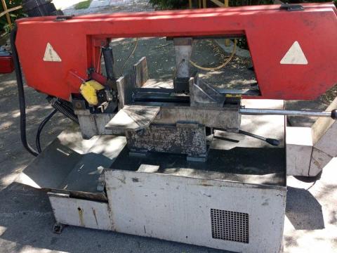 Fémipari szalagfűrész fémvágó fűrész 410-es bomar fűrészgép