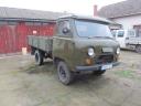 UAZ platós 4x4 lassújármű, 2030-ig érvényes műszakival, gyári benzines motorral