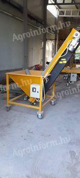 Fokhagyma roppantó, kanalas felhordó és elszívó tartály eladó