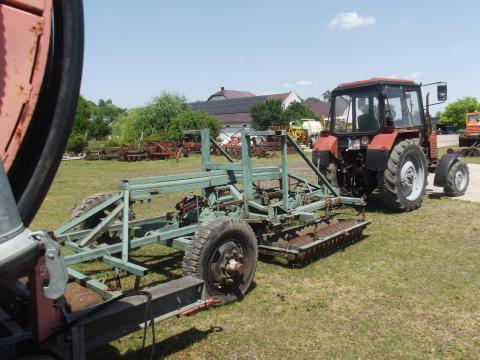 6 m-es vontatott gyűrűs henger eladó