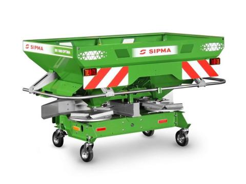 SIPMA RN 1000 OPTIMA műtrágyaszóró sebességarányos vezérléssel SIPMA RN 1000 OPTIMA műtrágyaszóró sebességarányos vezérléssel