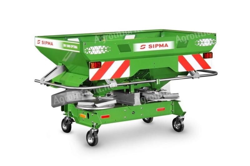 SIPMA RN 1000 OPTIMA műtrágyaszóró sebességarányos vezérléssel