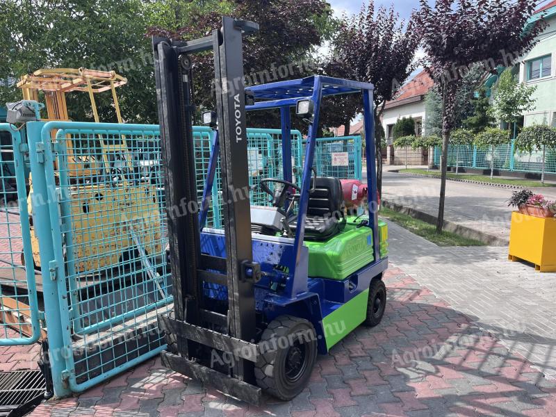 Eladó Toyota 5FGF15 benzin/gázos targonca – 1,5 tonna teherbírás,  3,7 m emelés V-4082