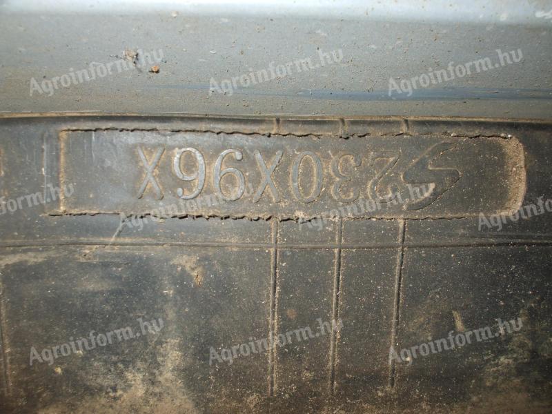 JCB 8018 gumilánc és munkahenger 230x96