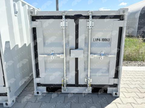 Tároló konténer 1,47 m x 1,28 m x 1,24 m – Masszív raktárkonténer eladó